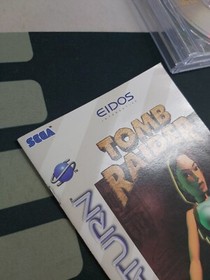Sega Saturn Tomb Raider Booklet Only