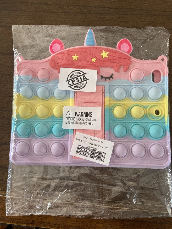 Pop Fidget Toys Push It Bubble Case For iPad 1 2 3-7 9” Mini 6 DJXPP-HB - Image 2 of 4