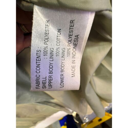 Gallery Mens Double-Breasted Coat XL Beige Tan Plaid Lining - Picture 4 of 13