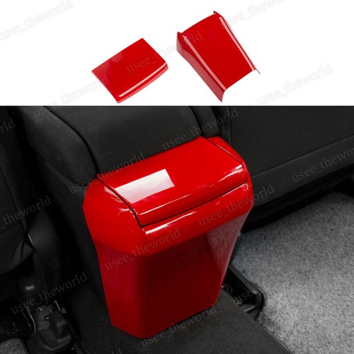 Red Interior Gear Shift Box Strip Cover Trim For Honda Civic 10th Gen 2016-2021 - Picture 20 of 48