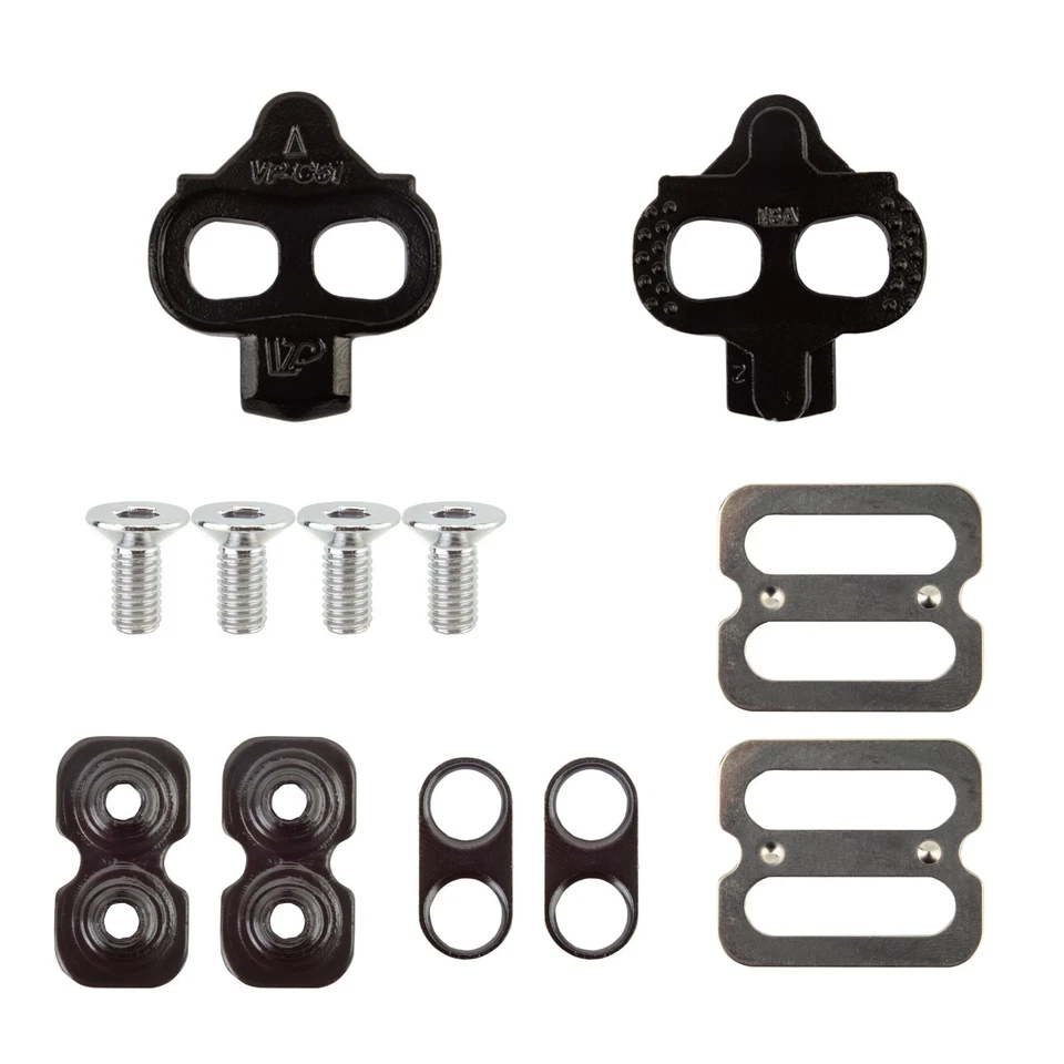 Sunlite Training Pedals SPD w/ Toe Clips and Straps 9/16` Black/Silver - Image 3 of 3