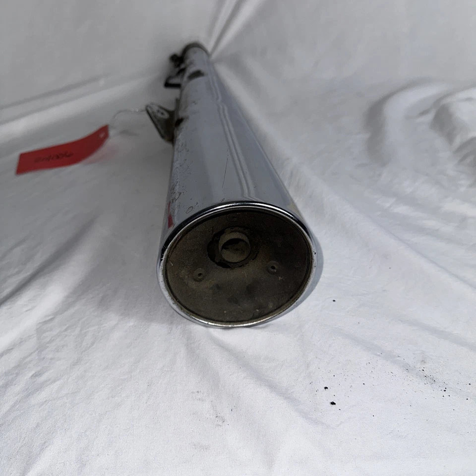 1980 80 Suzuki GS250T GS 250 Left Side Muffler 14340-11400-H01 *201006 - Imagem 4 de 4