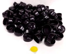 CAPLUGS VINYL THREAD PROTECTORS 0.500" L X 0.500" W VC-1000-8 LOT OF 100