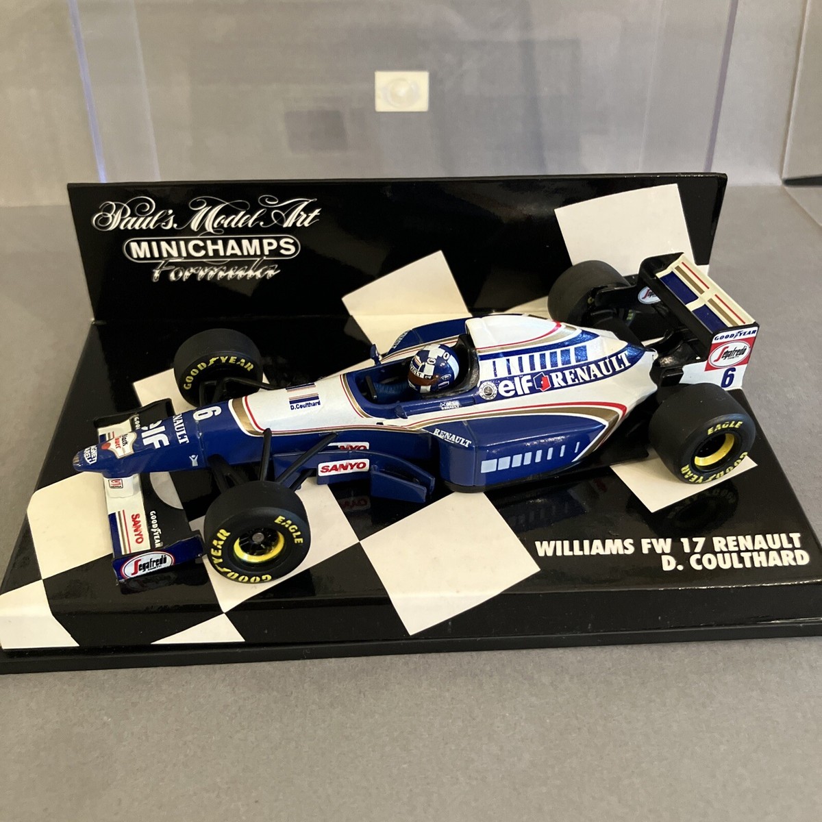 1/43 Mnichamps F1 1995 Williams FW17 #6 David Coulthard