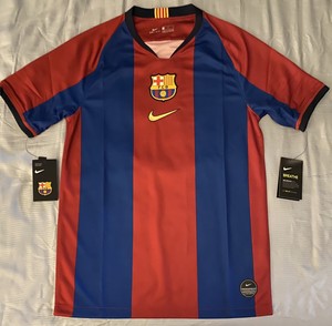 Nike FC Barcelona 98/99 Home Soccer Jersey AQ5102-431.
