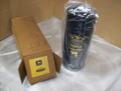 John Deere Genuine OEM Oil Filter AT180249 (Box had oil spilled on it.)