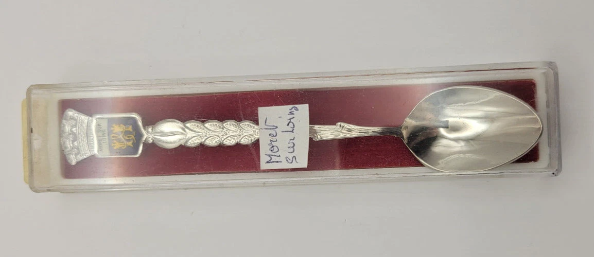 Petite Cuillère Collection Ville Verdun – Métal Argenté Avec Boîte
