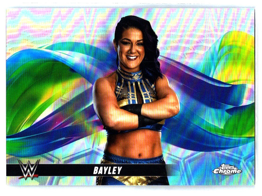 2025 Topps Chrome WWE Bayley #HLX-BAY Helix Case Hit SSP | eBay