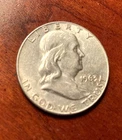 1963 D Franklin Silver Half Dollar , #5144