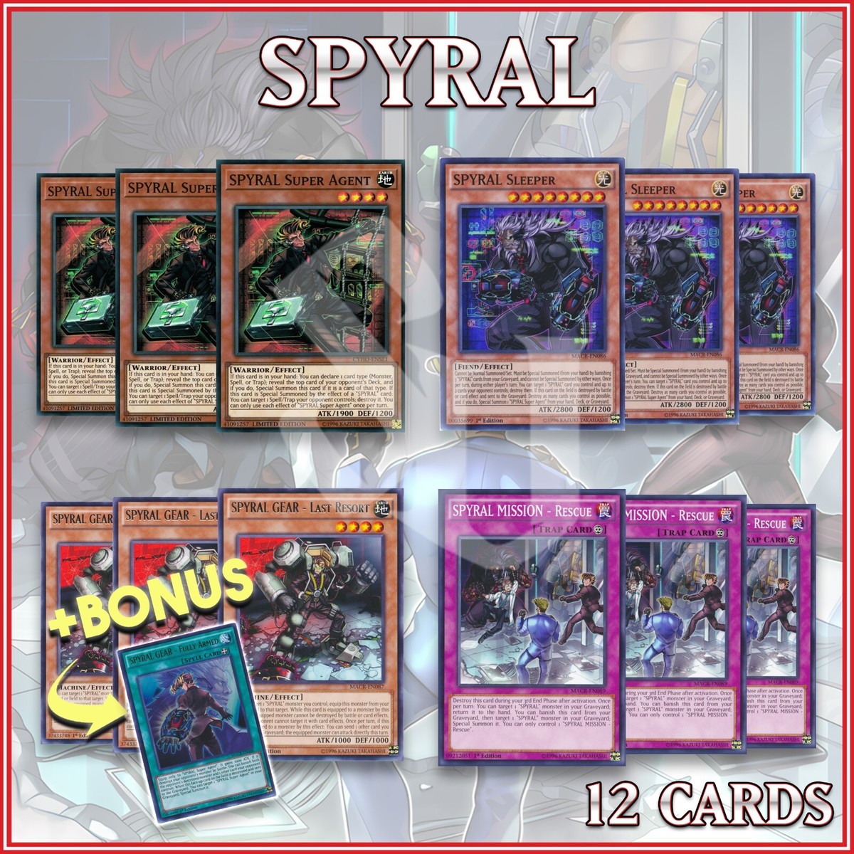 spyral deck yugioh Amazon.com: Generic Complete Custom Deck for Yu-Gi-Oh! main image 0