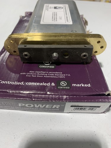 Perko Power Concealed Jamb Door Closer Body R104 / R104-SD NEW IN BOX - 第 3/5 張圖片