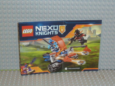 LEGO  Nexo Knights Bauanleitung 70310 Knighton Battle Blaster instruction B5604