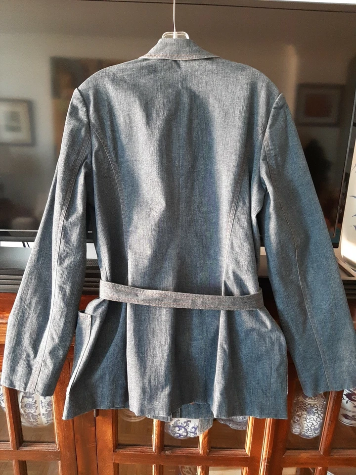 Nordstrom Studio 121 Denim/Jean Stretch Jacket Size L - Image 4 of 4