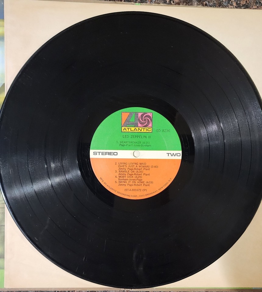 LED ZEPPELIN ll (2) QUIEX SVP CLASSIC RECORDS 200 GRAM ATLANTIC SD