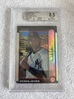 DEREK JETER 1999 BOWMAN CHROME REFRACTOR