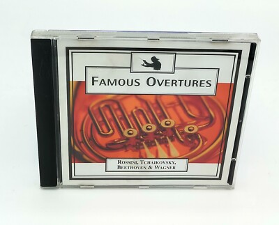 Famous Overtures - Rossini, Tchaikovsky, Beethoven, Wagner - Music CD