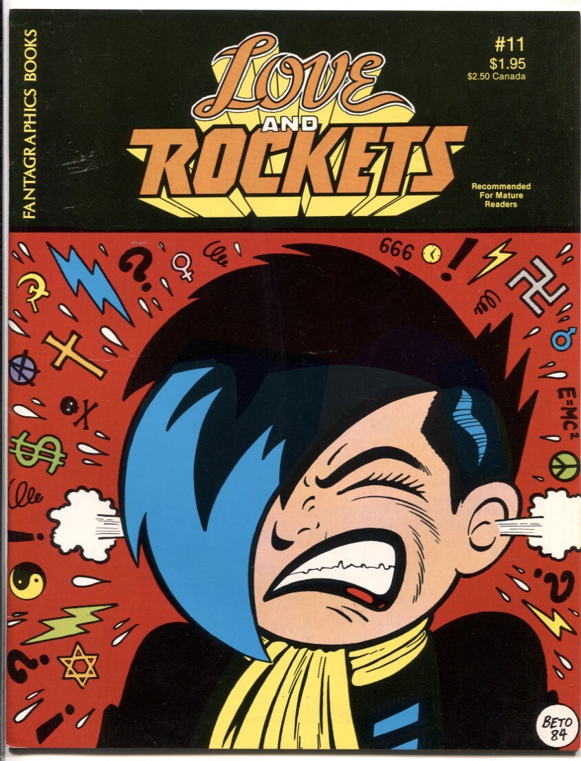 Hernandez　Love and Rockets レア1980s Love and Rockets #11 1984- Hernandez Brothers- 1st print F