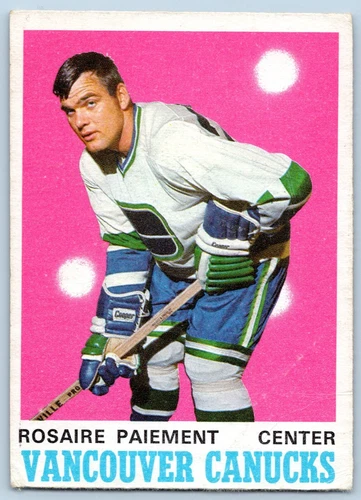 ROSAIRE PAIEMENT RC 1970-71 O-PEE-CHEE 70-71 NO 226 VG+          44311