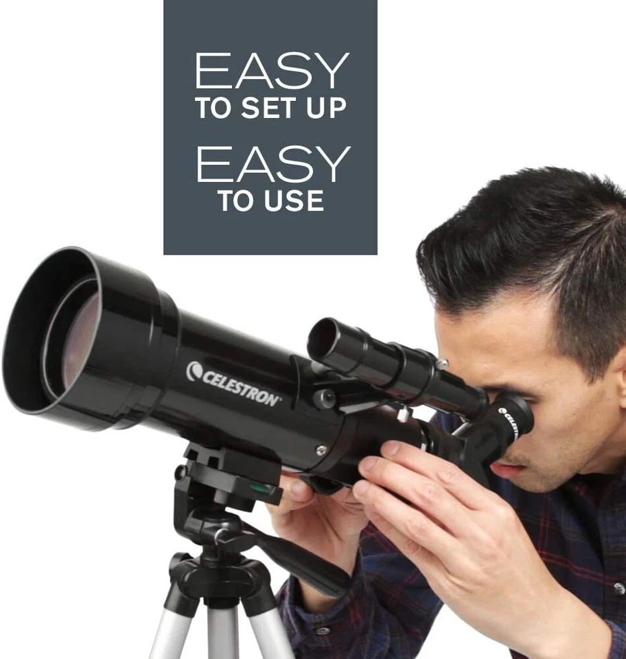 Celestron - 70mm Travel Scope - Portable Refractor Telescope - Fully-Coated... - Image 3 of 4