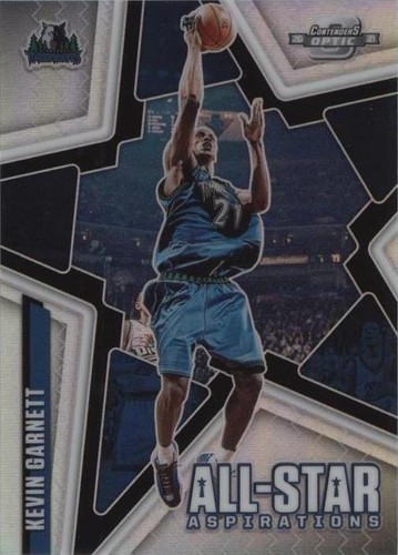 PSA 9 Auto 10 2022 Panini Contenders Optic Kevin Garnett Blue