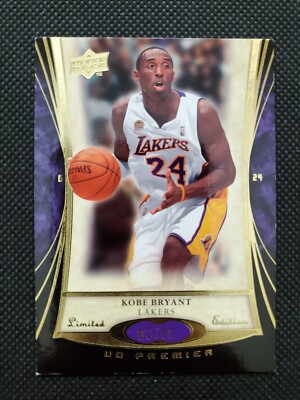 2007-08 KOBE BRYANT UD PREMIER LIMITED EDITION SP BASE #3/99
