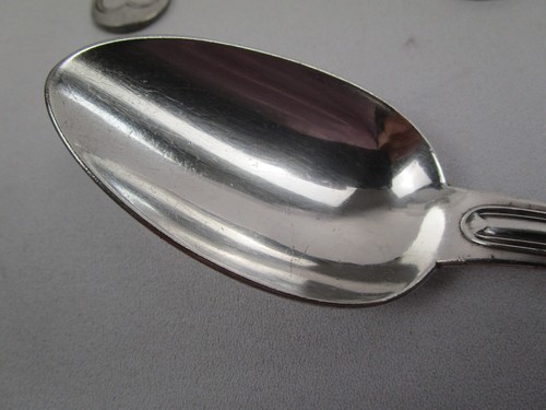 Christofle Paris - Speiselöffel (20cm) / Modell: 'Chinon' - gemarkt & gepunzt - Bild 8 von 16