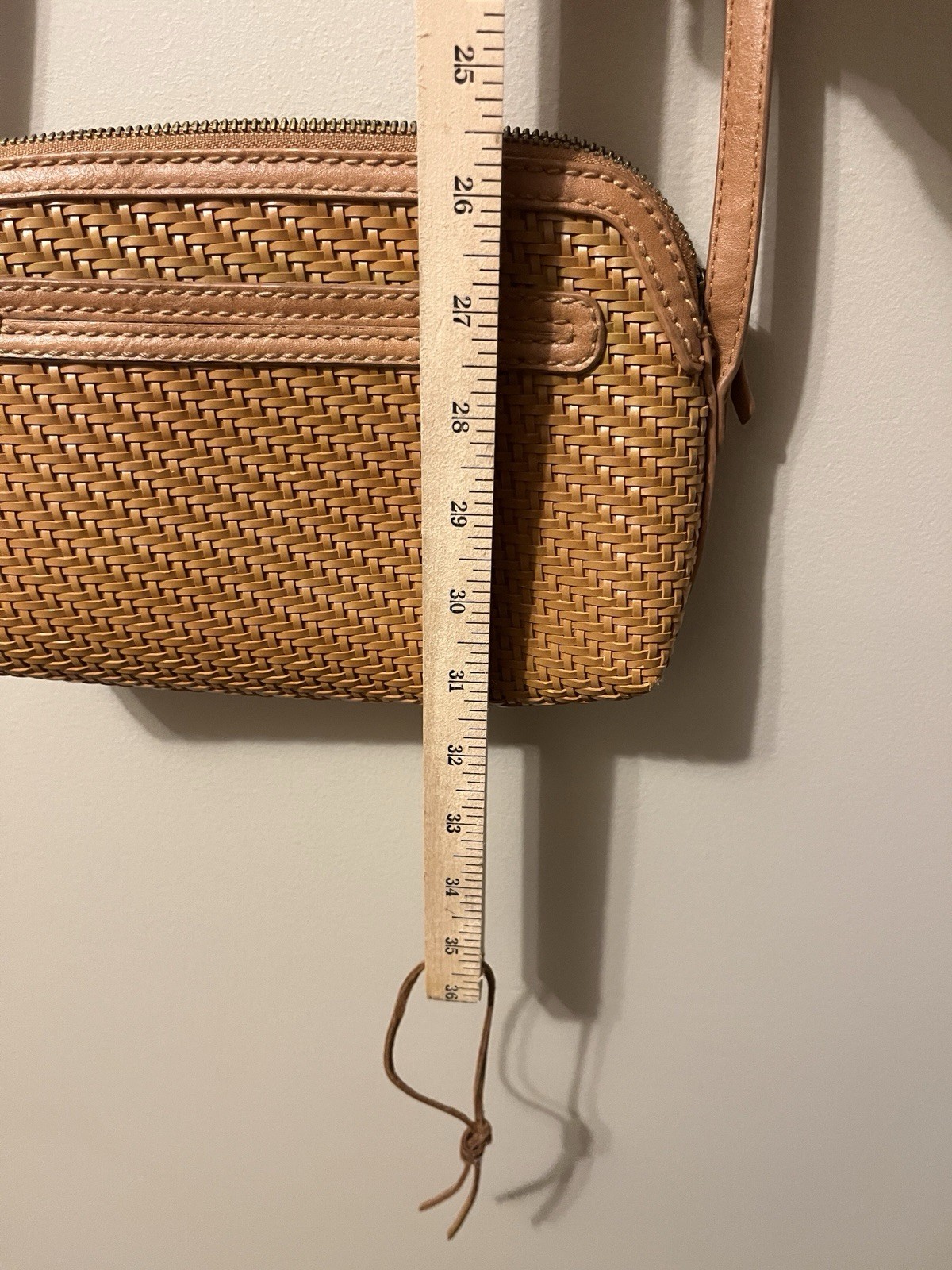 Universal Thread Goods Co. Light Brown Crossbody … - image 4