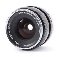 【Top Mint】CANON FD 28mm f/3.5 Wide Angle Prime Lens From Japan #1227