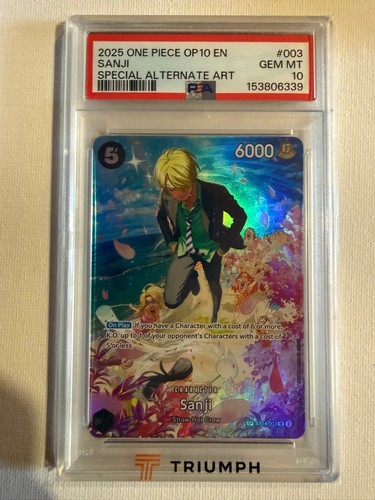 Sanji (SP Card) graded PSA 10 for sale on eBay
