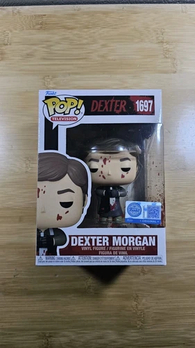 Funko POP! #1697 Dexter Morgan (Bloody) Funko Shop Exclusive + Protector 