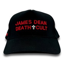 Paly Hollywood x Patron of the New James Dean Snapback Hat Black Red