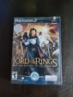EA Games Lord of the Rings Return of the King PS2 NTSC 2003 Manual Included
