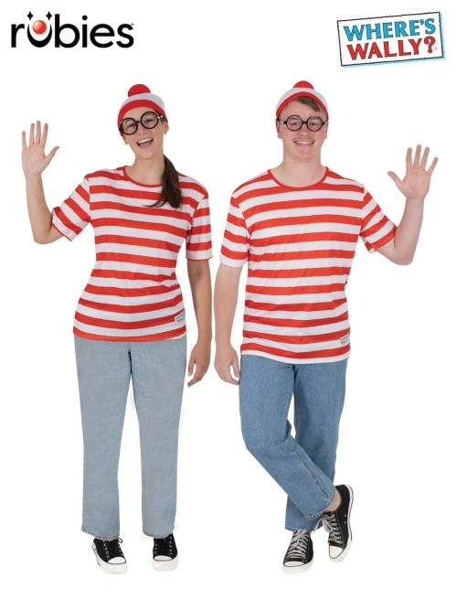 knee length dresses for ladies Where's Wally Kit Mens Ladies Instant Wally Fancy Dress Costume Kit Ne   Kingdom Fancy Dress