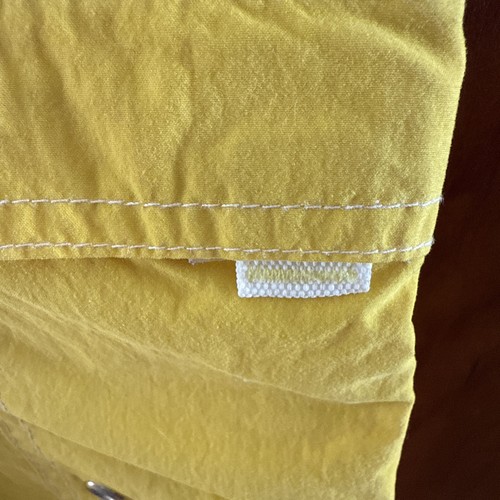 Lacoste Bright Yellow Swim Shorts, Size 10, Flawed, Please See Description  - Picture 3 of 7