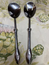 Mary Jurek Design 2 Piece 18/8 Stainless Steel Salad Serving  Set