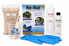 Re-Rot Wood Repair Kit 48 oz Epoxy Filler Waterproof Interior Exterior