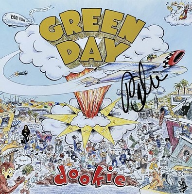 BILLIE JOE ARMSTRONG AUTOGRAPHED SIGNED GREEN DAY DOOKIE VINYL