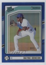 2024 Panini Donruss Rated Prospects Blue 80/149 Rayne Doncon #141 1u6