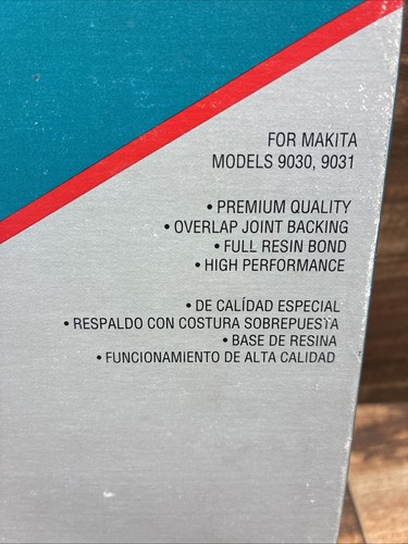 Makita 742303-3 SCHLEIFBAND, 1-1/8 ZOLL X 21 ZOLL, 80ER KÖRNUNG, FÜR 9030 UND 9031 **10ER PACK* - Bild 4 von 8