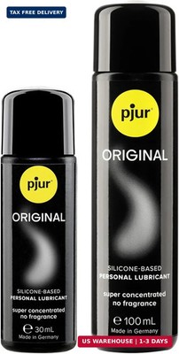 Pjur Original Super Concentrated Silicone Personal Lubricant 3.4 fl oz & Pjur Or