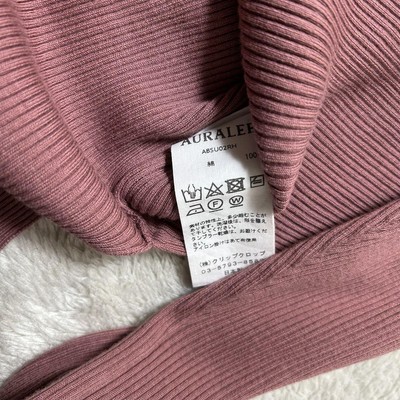 Ron Herman - ロンハーマン　AURALEE Giza Boat Neck Pullover Ron Herman Giza Boat Neck Pullover AURALEE Collab Size 0
