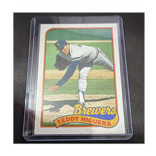 Teddy Higuera Milwaukee Brewers Lot - Topps Score 91 All Star - 3 Cards