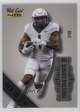2022 Wild Card MATTE Silver 10 Stripe 7/10 Trestan Ebner #MB-121 Rookie RC 7m3. rookie card picture
