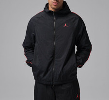 Nike Jordan Sports Classic Hooded Jacket Black Infrared IB2241-011