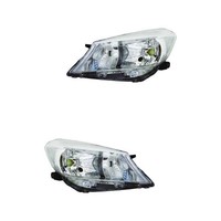 Halogen Scheinwerfer Set Links & Rechts Hauptscheinwerfer FüR Toyota Yaris