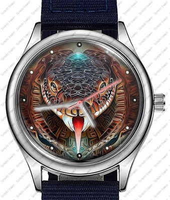 Snake Fang Rare Trendy 38mm Face Wrist Watch