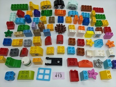 LEGO  DUPLO 89 Steine Stücke Großpackung Original gemischtes Set UK Verkäufer Spielzeug Kinder
