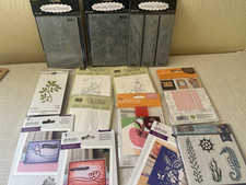 Mixed Cuttlebug Darice Sizzix Embossing Folders Dies 16 NIP Darice Christmas