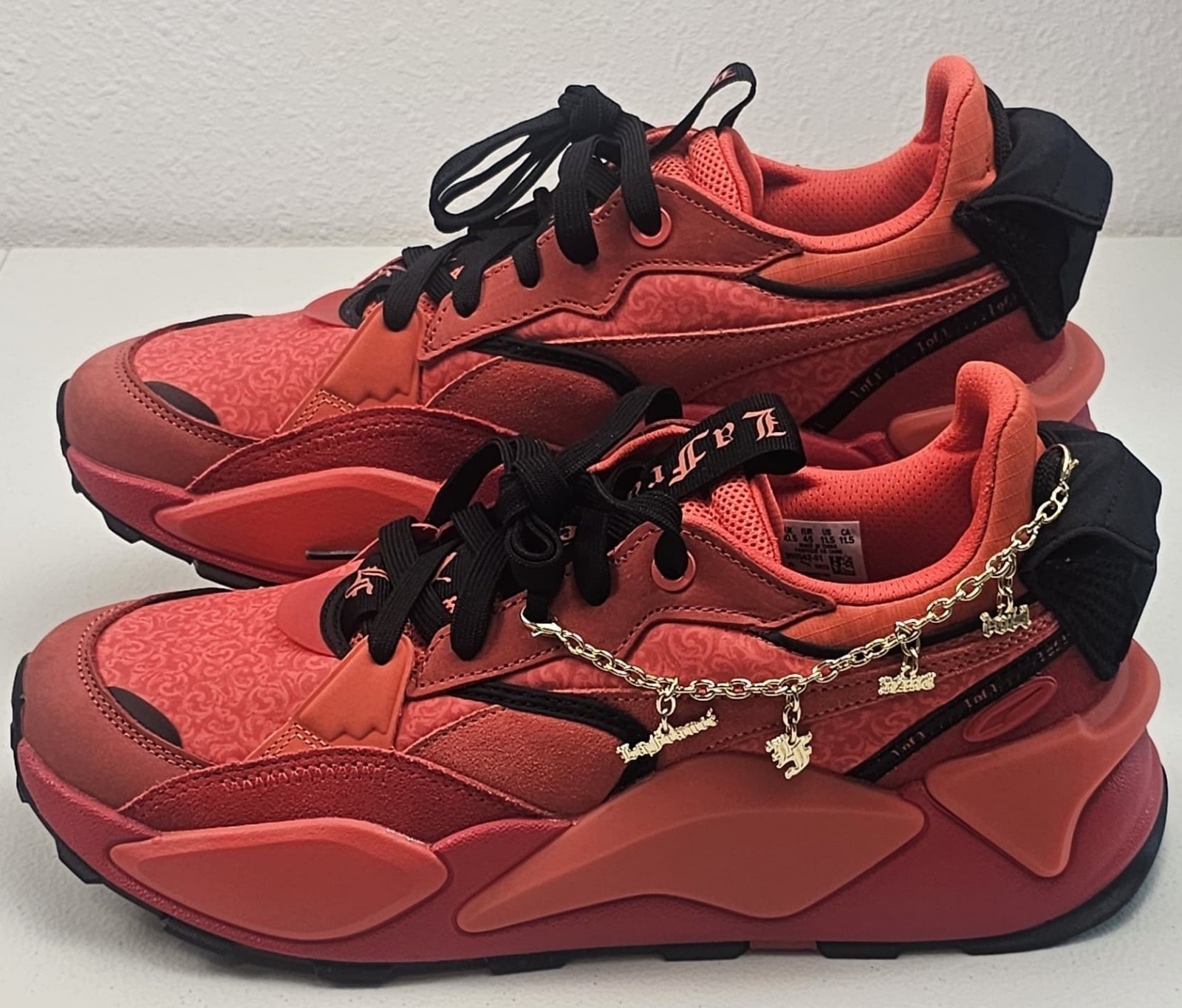 Size 11.5_ AUTHENTIC PUMA x LAMELO BALL RS-XL POCKET LA FRANCE FOR ALL TIME RED