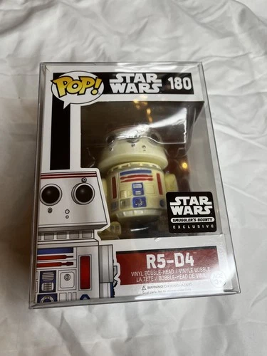 Funko Pop! R5-D4 180 Star Wars Smuggler Bounty Exclusive in Clear Case